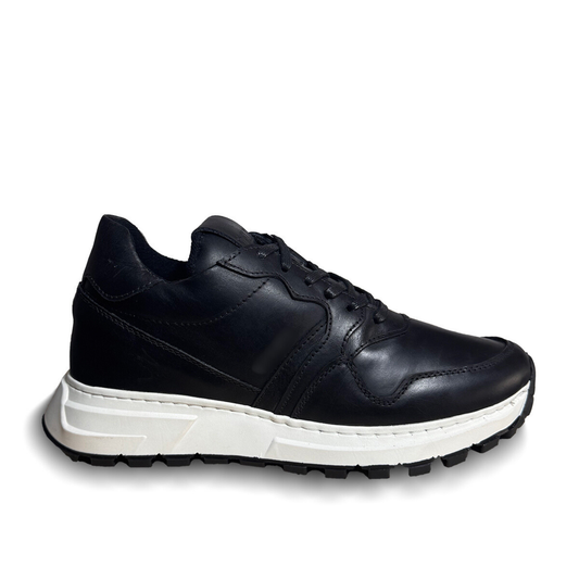 ZAPATO VELEZ CUERO NEGRO